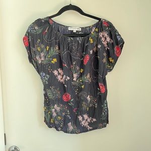 Floral top Uniqlo